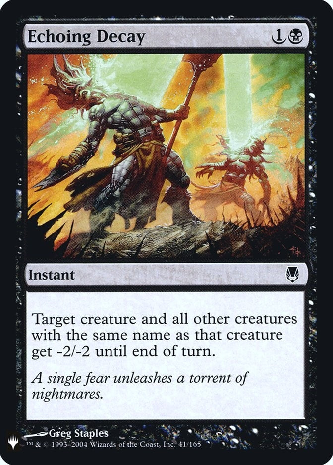 Echoing Decay (41) [LIST]
