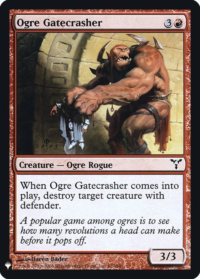 Ogre Gatecrasher (67) [LIST]