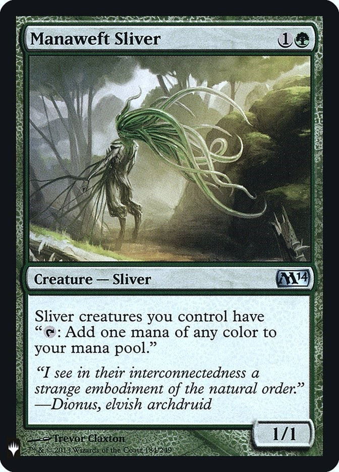 Manaweft Sliver (184) [LIST]
