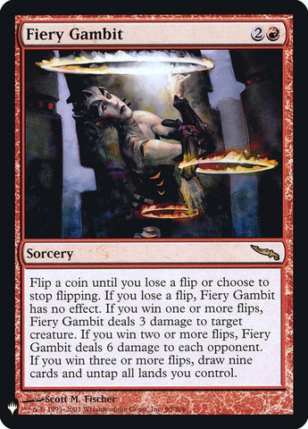 Fiery Gambit (90) [LIST]