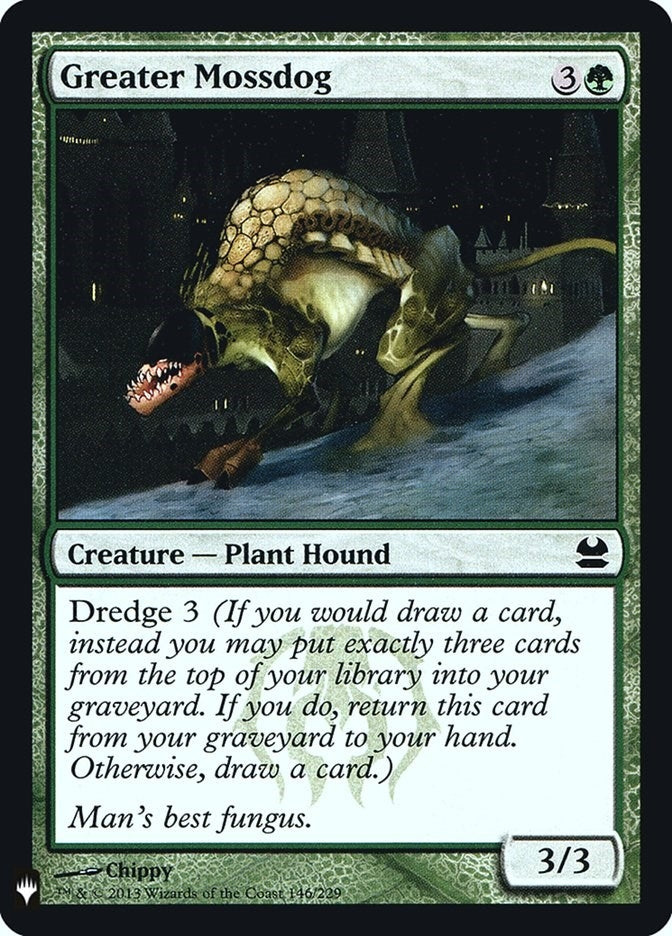 Greater Mossdog (146) [LIST]