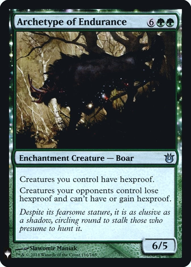 Archetype of Endurance (116) [LIST]