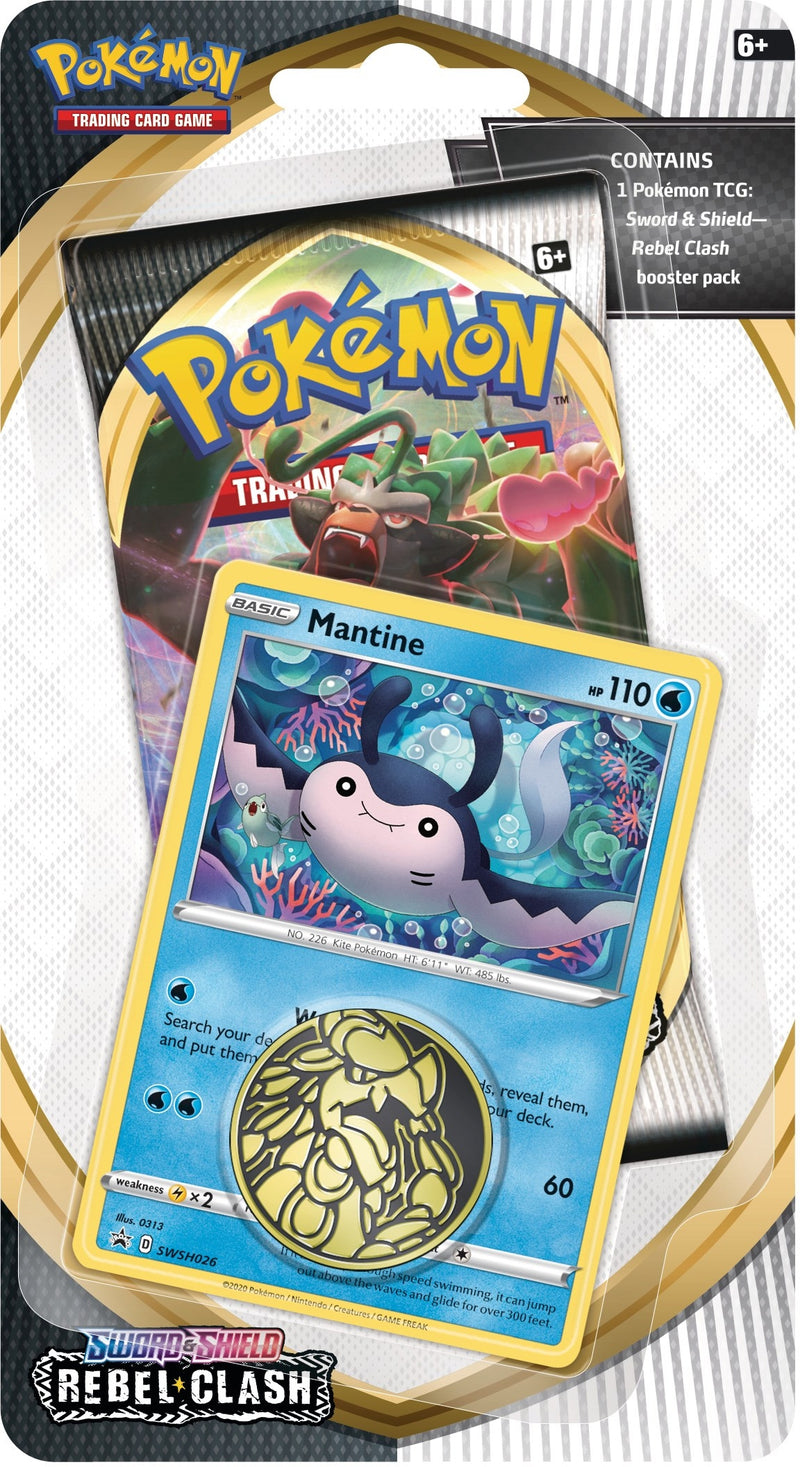 Rebel Clash Single Pack Blister Mantine [SWSH02]