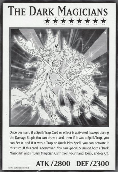 The Dark Magicians Oversized [DUOV]