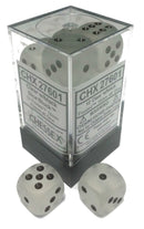 Frosted: 16mm D6 Clear/Black (12)