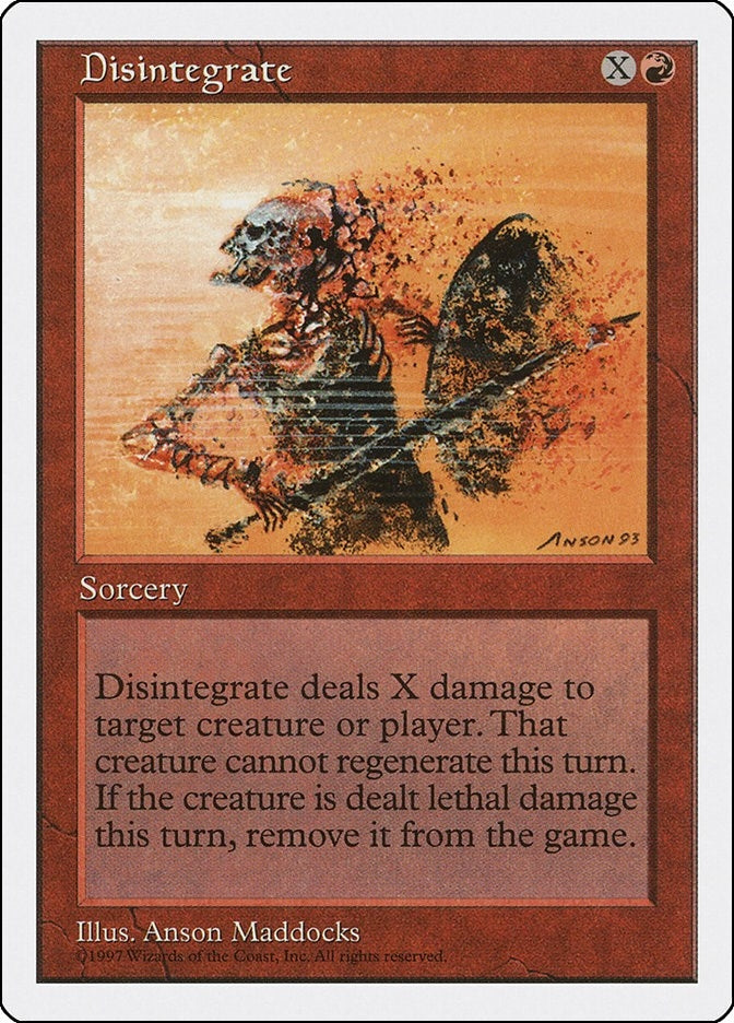 Disintegrate (219) [5ED]