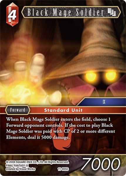 Black Mage Soldier (11-005C) [OP11]