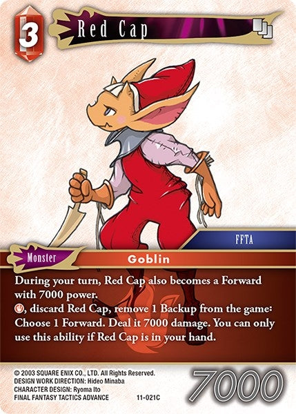 Red Cap (11-021C) [OP11]