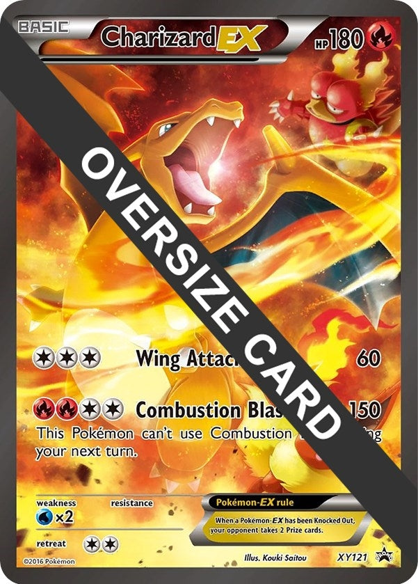 Charizard EX XY121 XY Black Star Promos (XY121) [PR]