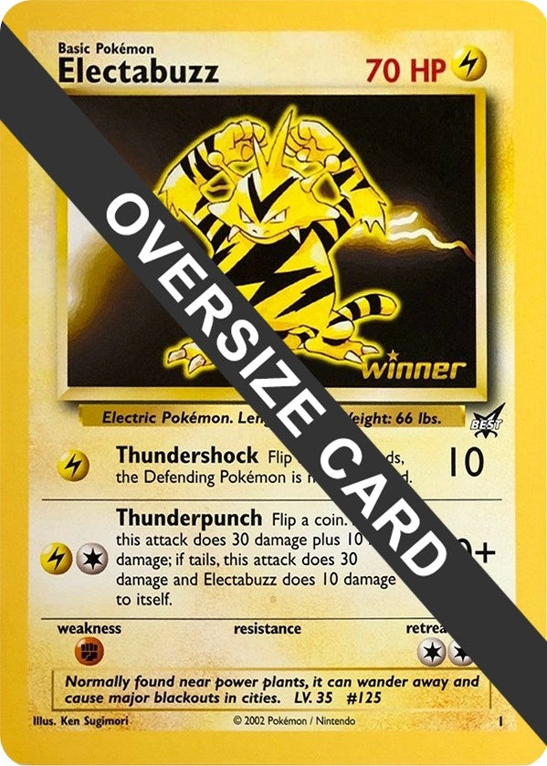 Electabuzz 1 Best of Game 1 Promo (001) [PR]