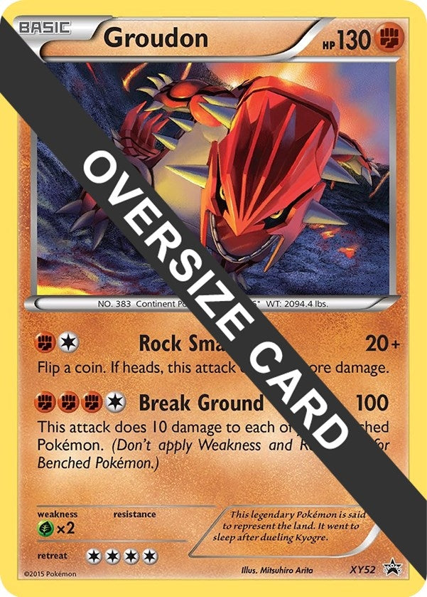 Groudon XY52 XY Black Star Promo (XY52) [PR]