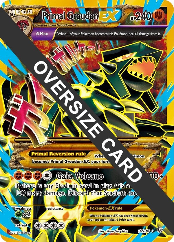 Primal Groudon EX 97 98 (097/098) [PR]