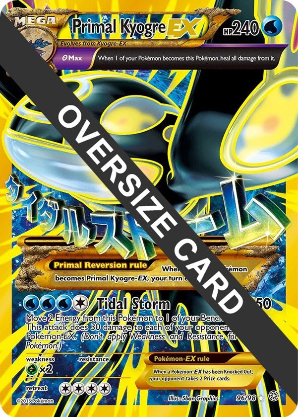 Primal Kyogre EX 96 98 (096/098) [PR]