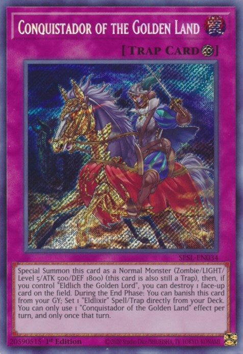 Conquistador of the Golden Land (SESL-EN034) [SESL]