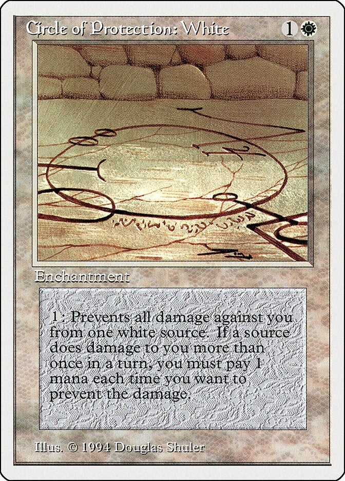 Circle of Protection: White [Summer Magic / Edgar]