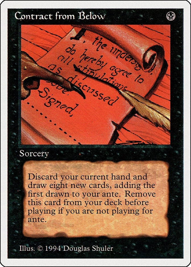 Contract from Below (97) [SUM]