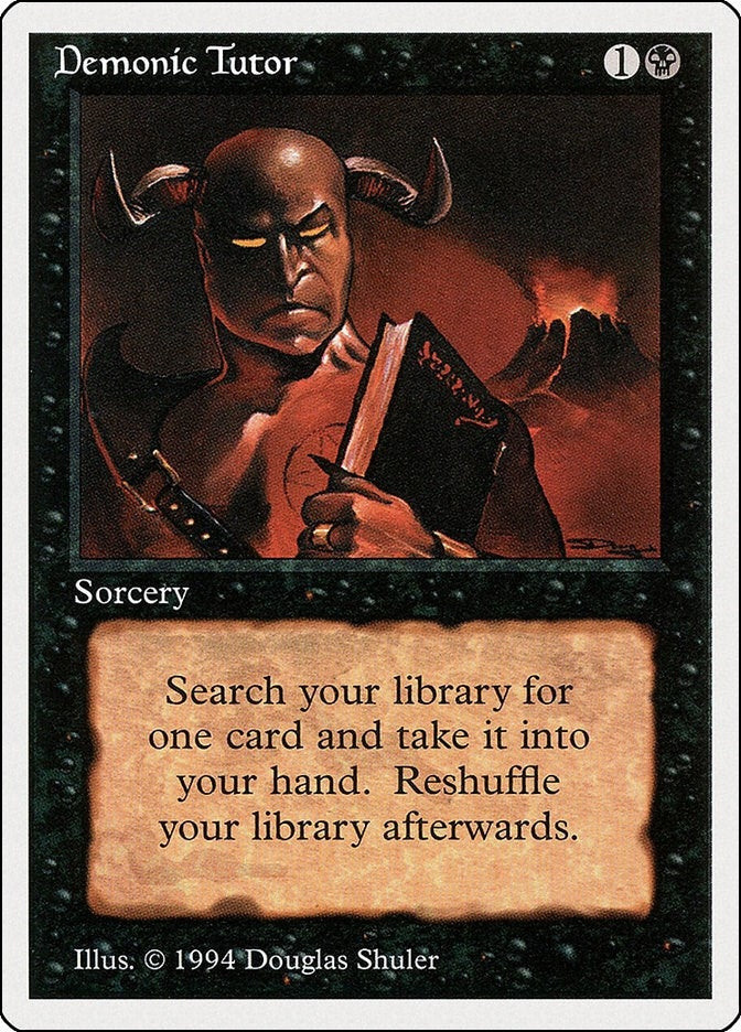 Demonic Tutor (105) [SUM]