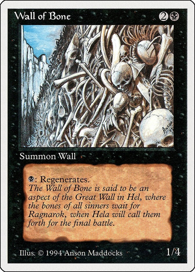 Wall of Bone (134) [SUM]
