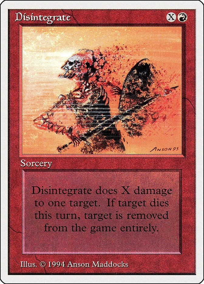 Disintegrate (142) [SUM]