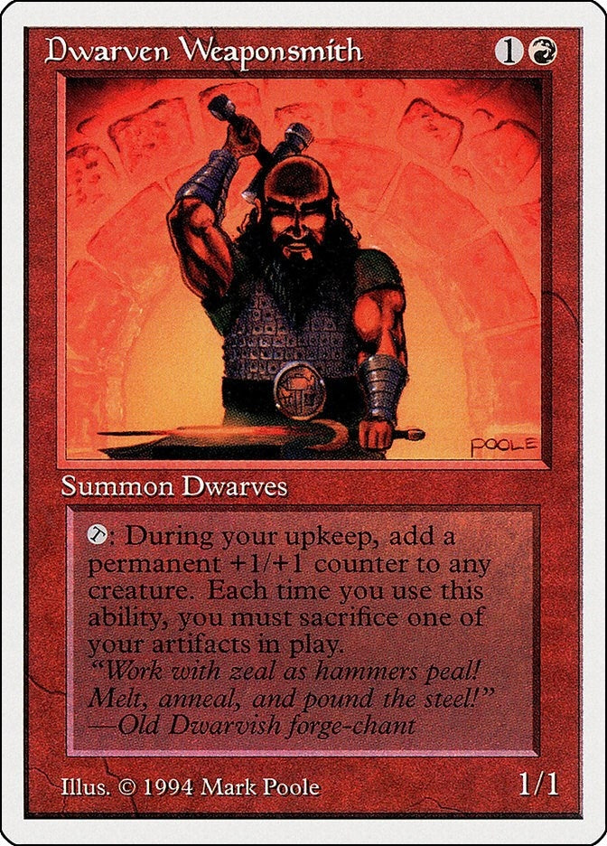 Dwarven Weaponsmith (145) [SUM]