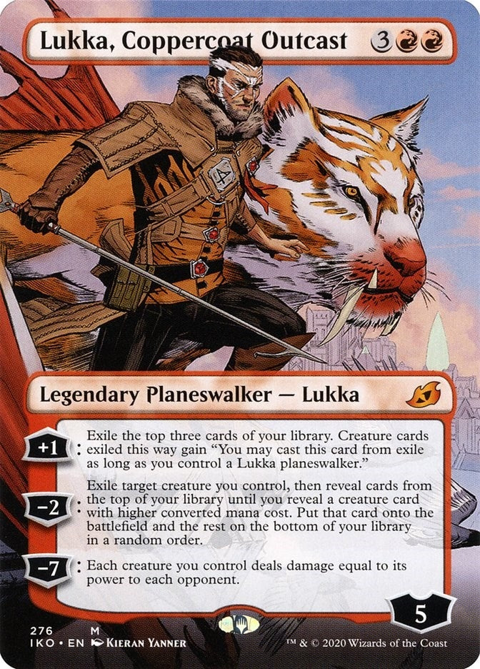 Lukka Coppercoat Outcast Borderless (276) [IKO]