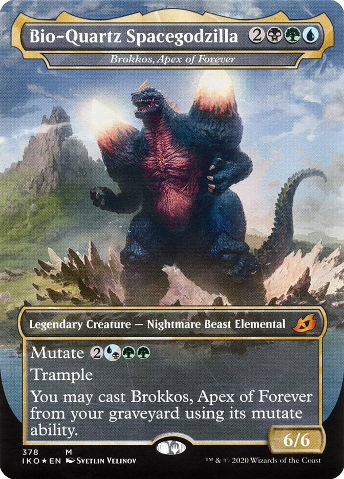 Bio Quartz Spacegodzilla Brokkos Apex of Forever (378) [IKO]