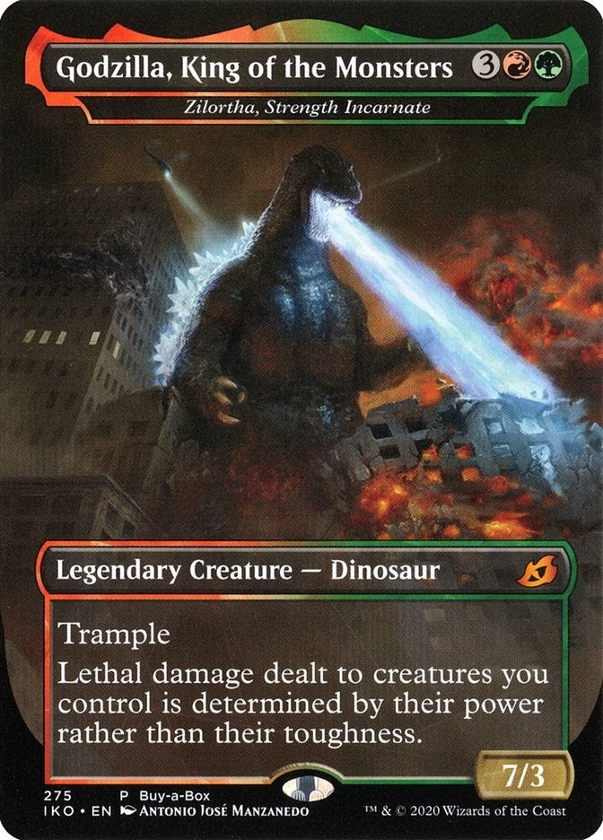Godzilla King of the Monsters Zilortha Strength Incarnate (275) [BABP]