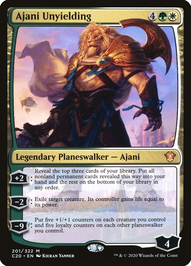 Ajani Unyielding (201) [C20]