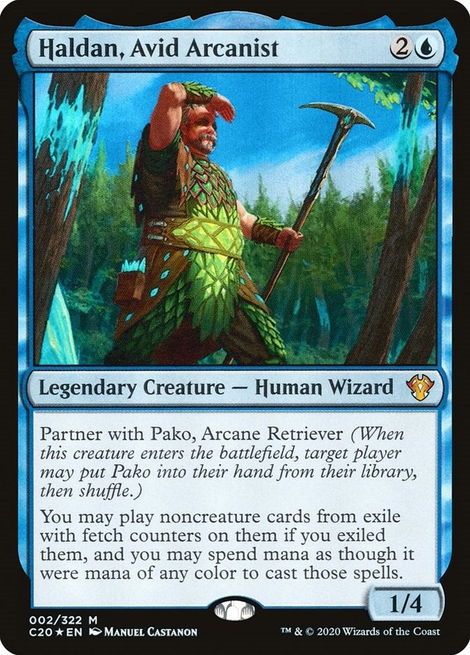 Haldan Avid Arcanist (2) [C20]