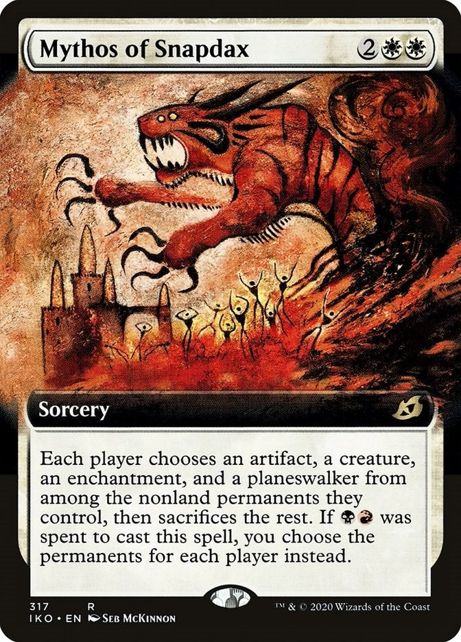 Mythos of Snapdax Extended Art (317) [IKO]