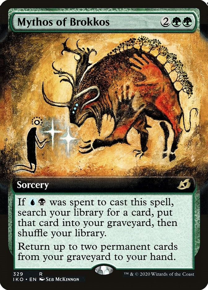 Mythos of Brokkos Extended Art (329) [IKO]