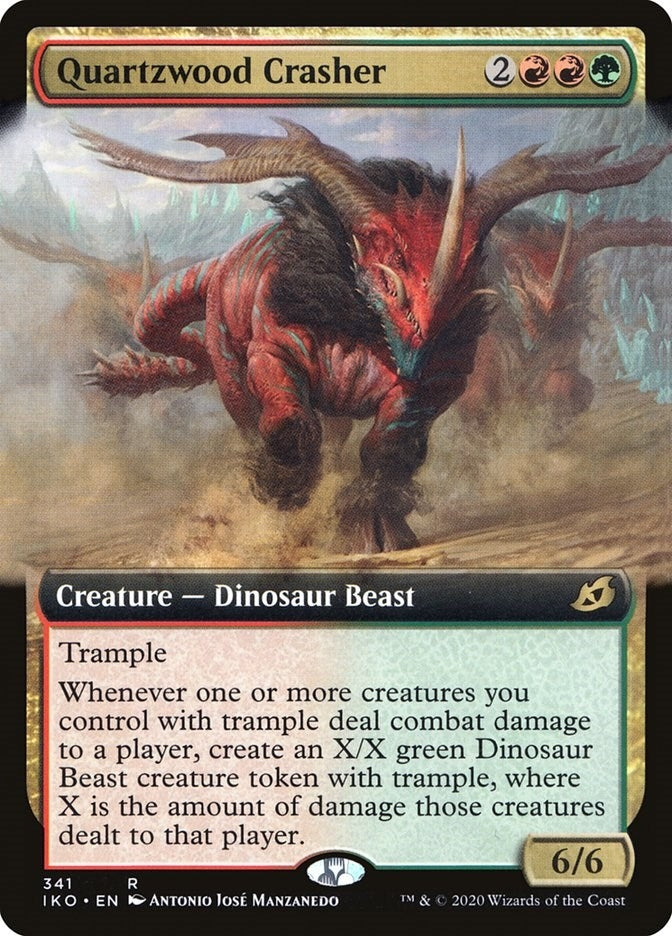 Quartzwood Crasher Extended Art (341) [IKO]
