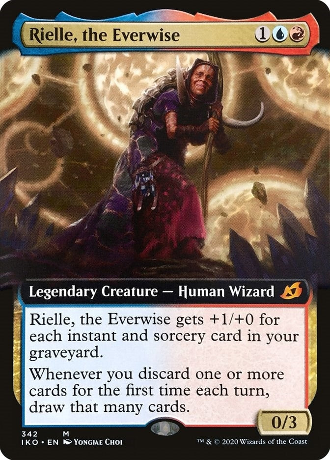Rielle the Everwise Extended Art (342) [IKO]
