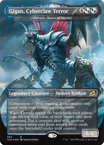 Gigan Cyberclaw Terror Gyruda Doom of Depths (384) [IKO]