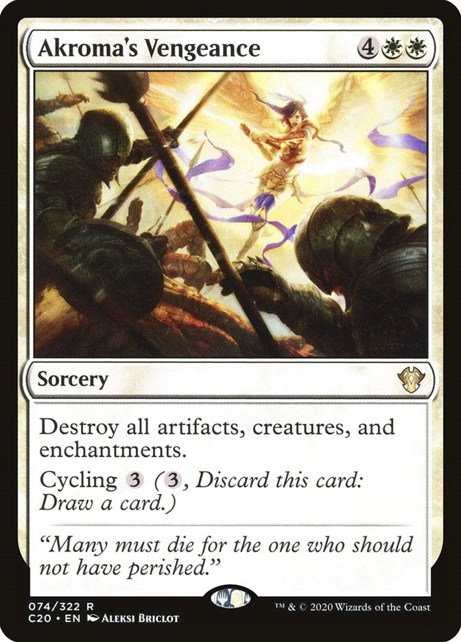 Akromas Vengeance (74) [C20]