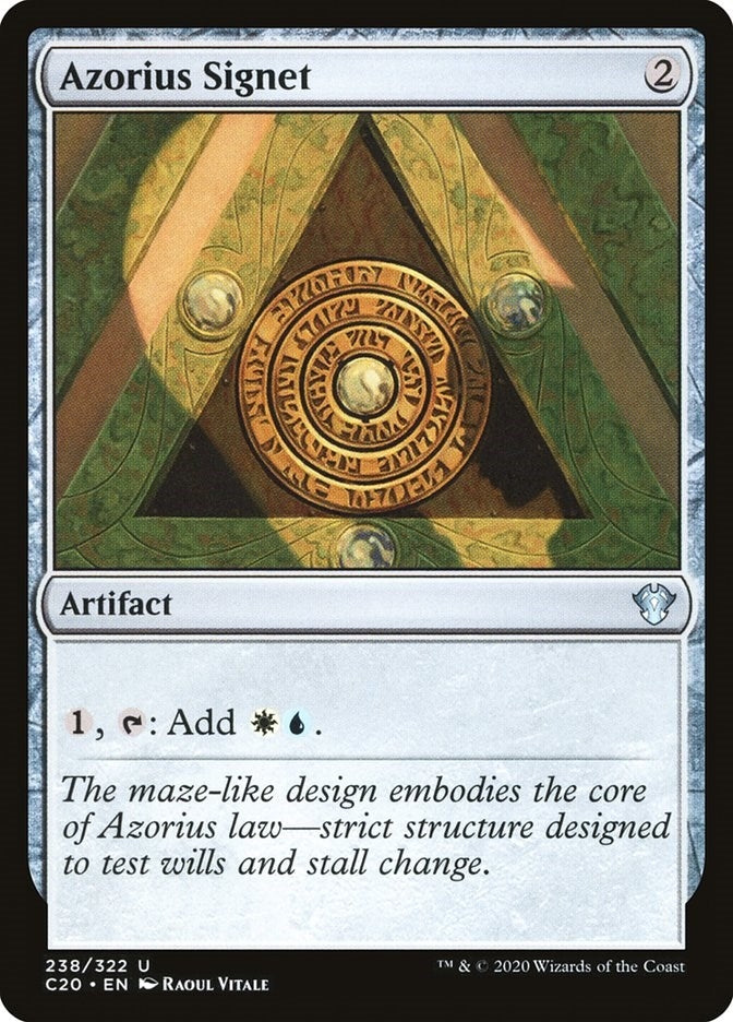 Azorius Signet (238) [C20]