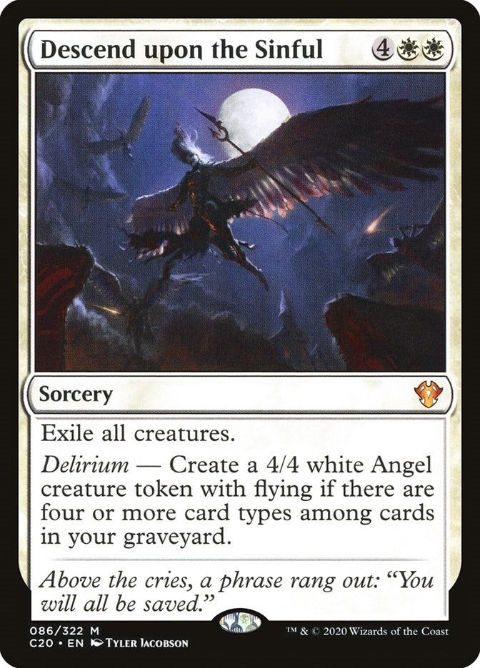 Descend upon the Sinful (86) [C20]