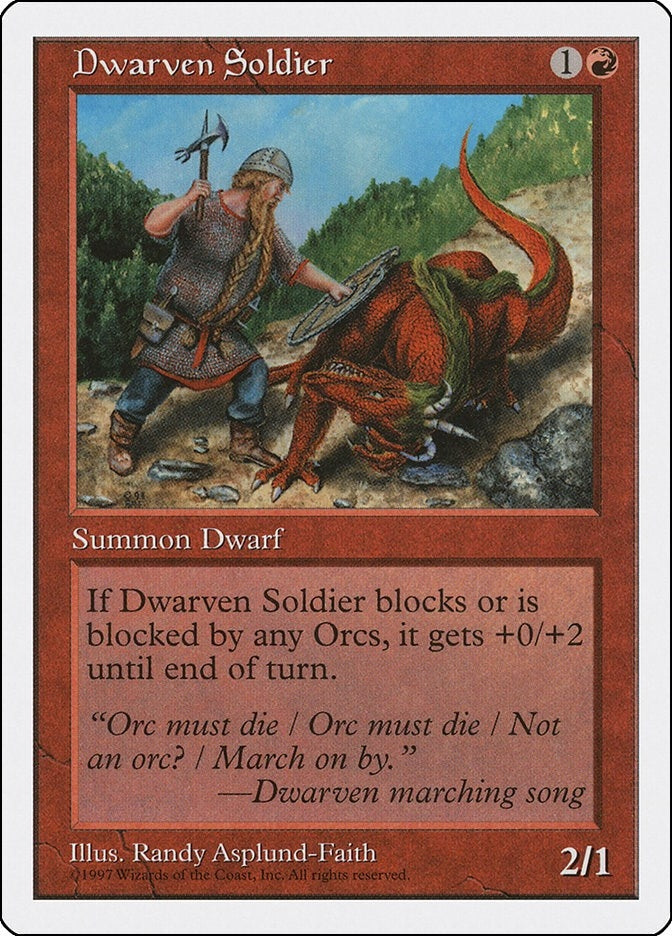 Dwarven Soldier [5ED]