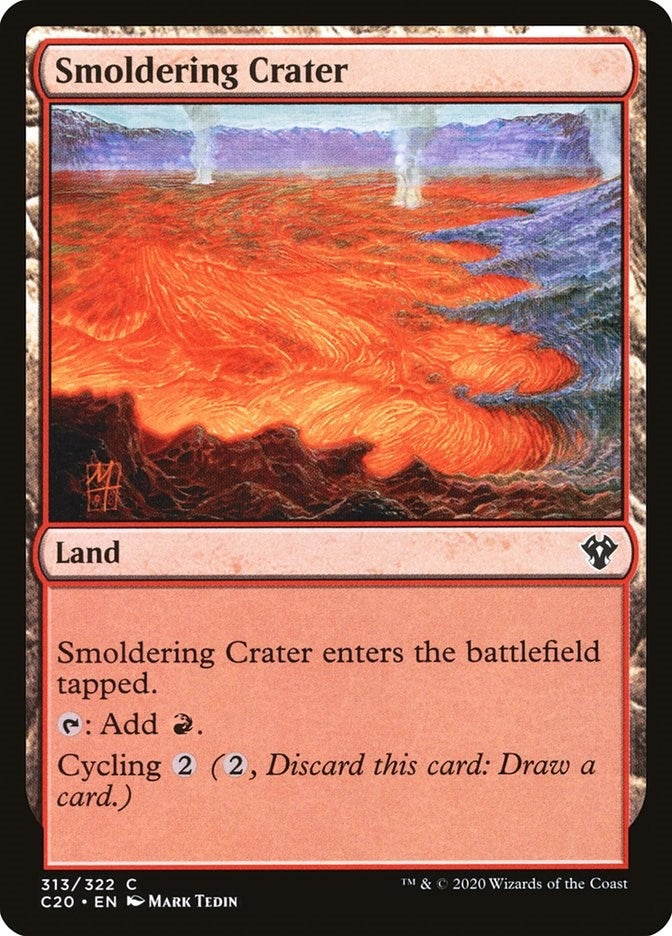 Smoldering Crater (313) [C20]