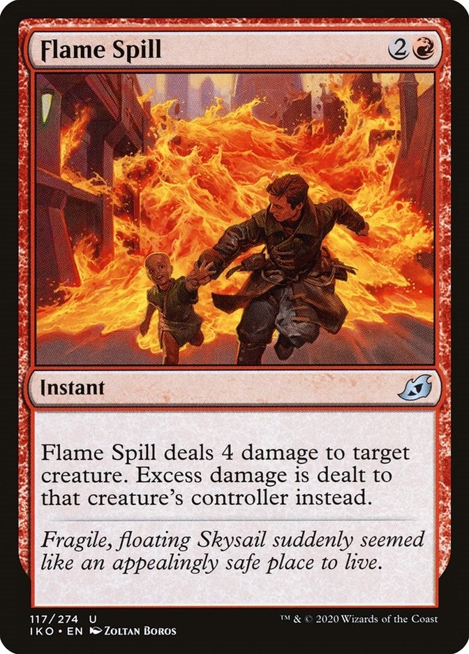 Flame Spill (117) [IKO]