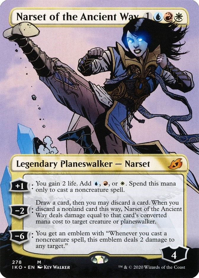 Narset of the Ancient Way Borderless (278) [IKO]