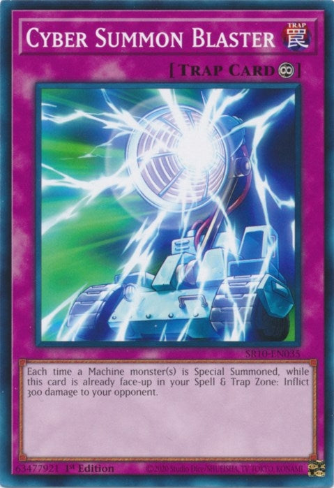 Cyber Summon Blaster (SR10-EN035) [SR10]