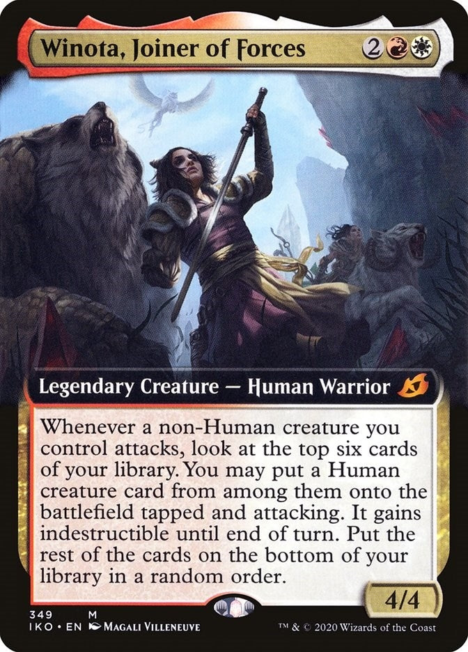 Winota Joiner of Forces Extended Art (349) [IKO]