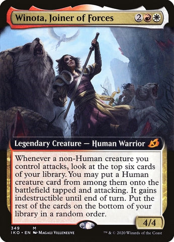 Winota Joiner of Forces Extended Art (349) [IKO]
