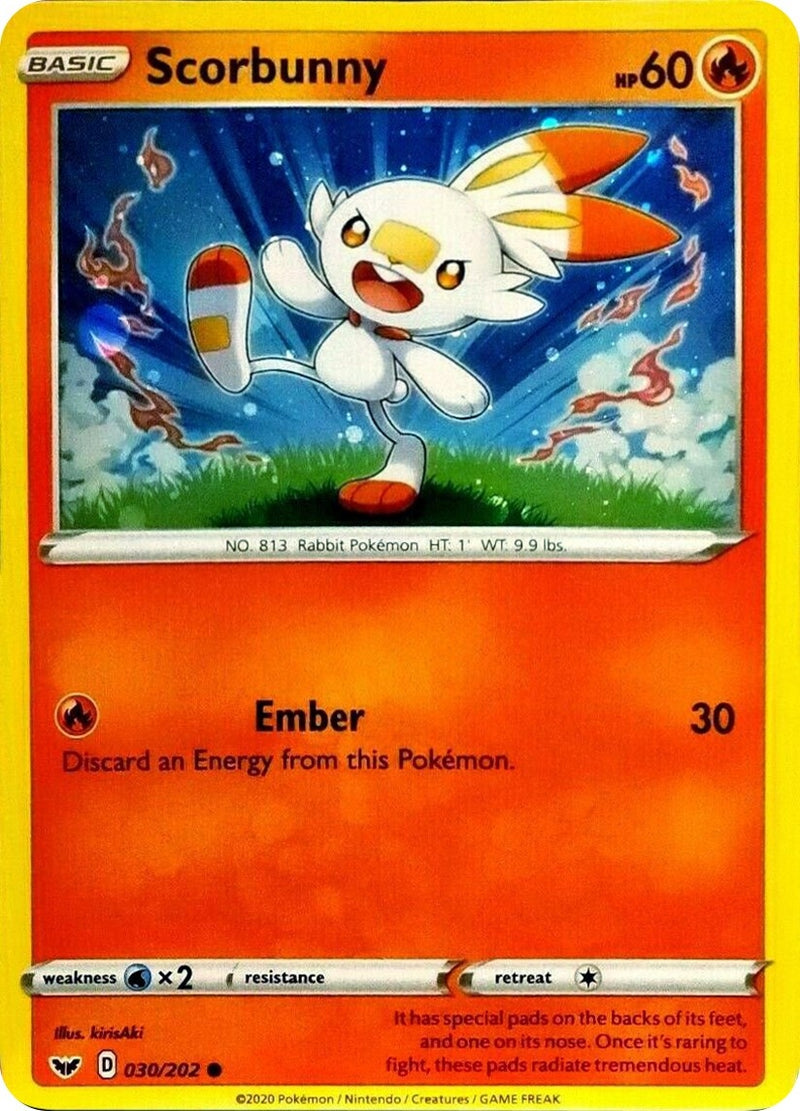 Scorbunny 030 202 Cosmos Holo (030/202) [BLE]