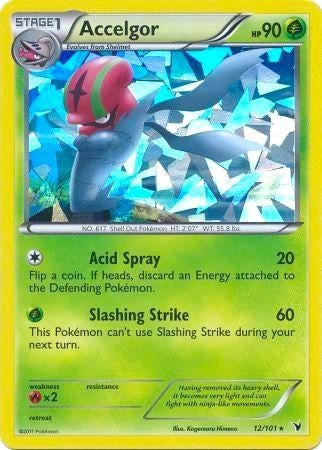 Accelgor 12 101 Cracked Ice Holo (012/101) [PR]