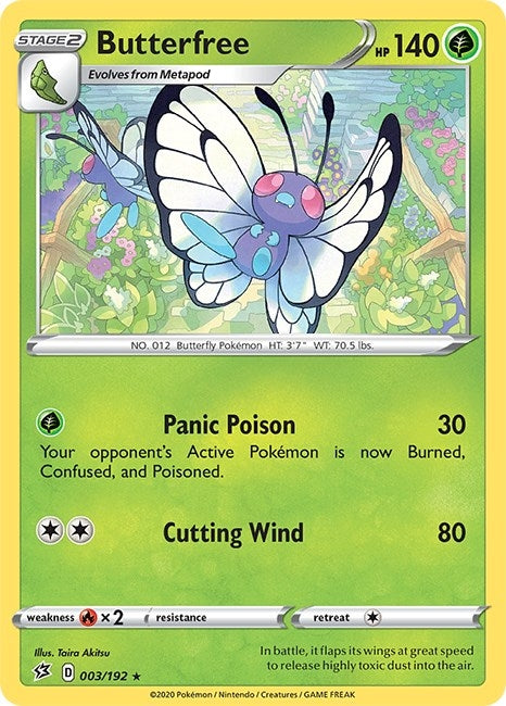 Butterfree (003/192) [SWSH02]