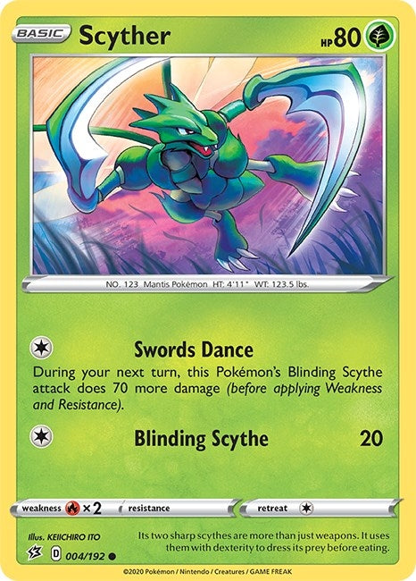 Scyther (004/192) [SWSH02]