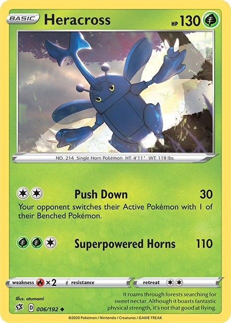 Heracross (006/192) [SWSH02]