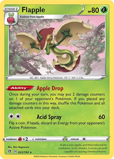 Flapple (022/192) [SWSH02]
